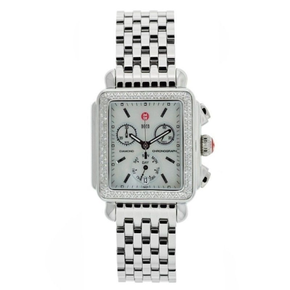 Michelle DECO diamond watch 💎 w/ authenticity